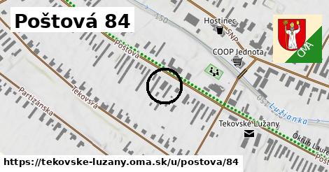 Poštová 84, Tekovské Lužany