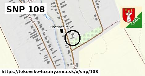 SNP 108, Tekovské Lužany