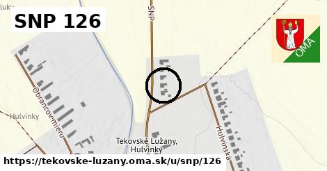 SNP 126, Tekovské Lužany