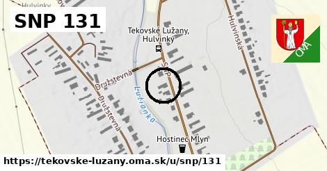 SNP 131, Tekovské Lužany