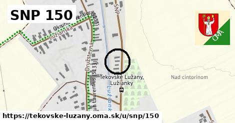 SNP 150, Tekovské Lužany