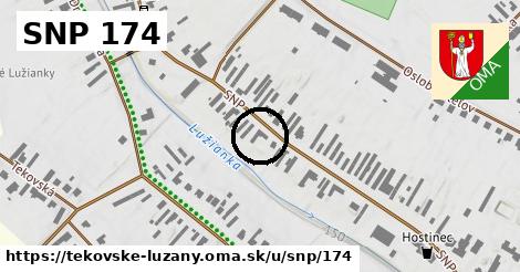 SNP 174, Tekovské Lužany