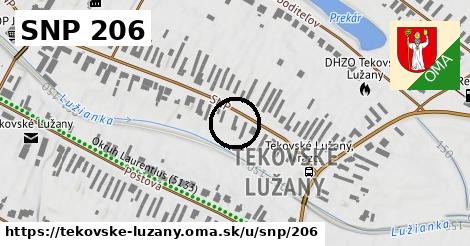 SNP 206, Tekovské Lužany
