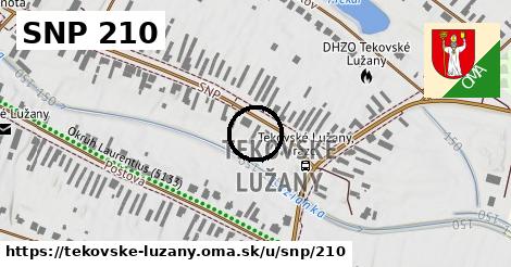SNP 210, Tekovské Lužany