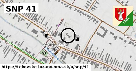 SNP 41, Tekovské Lužany