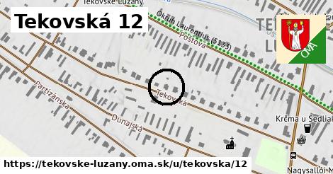 Tekovská 12, Tekovské Lužany