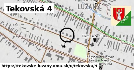 Tekovská 4, Tekovské Lužany