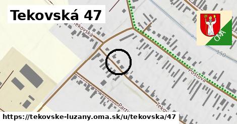 Tekovská 47, Tekovské Lužany
