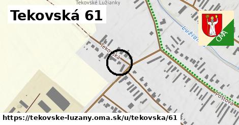 Tekovská 61, Tekovské Lužany