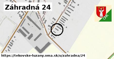 Záhradná 24, Tekovské Lužany