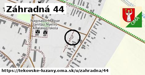 Záhradná 44, Tekovské Lužany