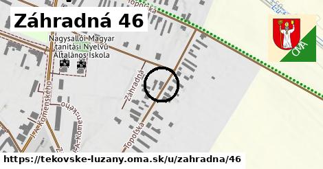 Záhradná 46, Tekovské Lužany