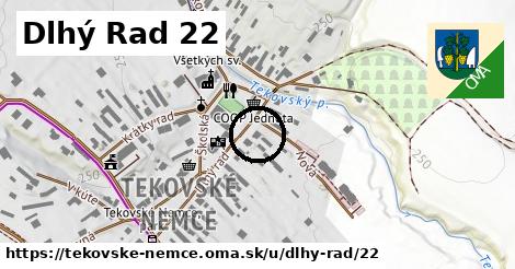 Dlhý Rad 22, Tekovské Nemce