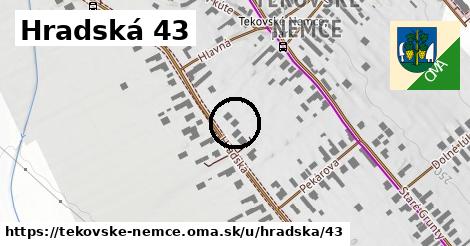 Hradská 43, Tekovské Nemce