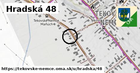 Hradská 48, Tekovské Nemce