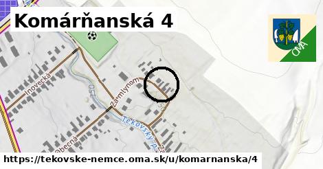 Komárňanská 4, Tekovské Nemce