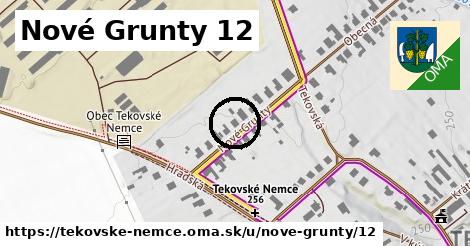 Nové Grunty 12, Tekovské Nemce