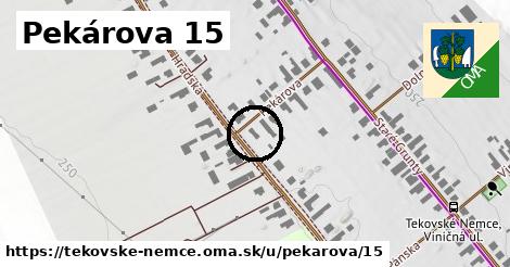 Pekárova 15, Tekovské Nemce