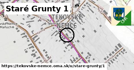 Staré Grunty 1, Tekovské Nemce