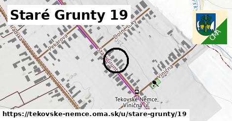 Staré Grunty 19, Tekovské Nemce