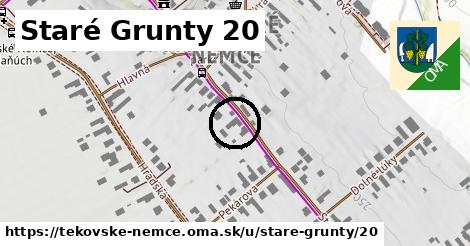 Staré Grunty 20, Tekovské Nemce