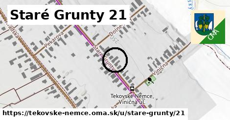 Staré Grunty 21, Tekovské Nemce