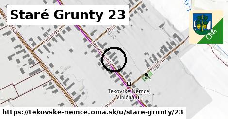 Staré Grunty 23, Tekovské Nemce