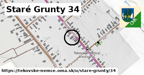 Staré Grunty 34, Tekovské Nemce