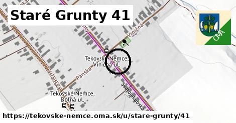 Staré Grunty 41, Tekovské Nemce