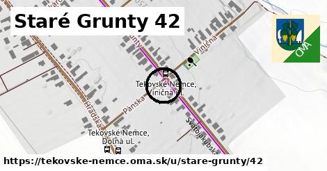 Staré Grunty 42, Tekovské Nemce