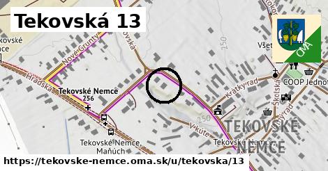 Tekovská 13, Tekovské Nemce