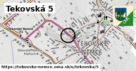 Tekovská 5, Tekovské Nemce