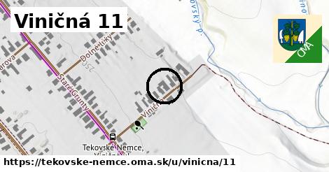 Viničná 11, Tekovské Nemce