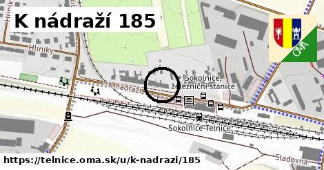 K nádraží 185, Telnice