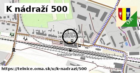 K nádraží 500, Telnice