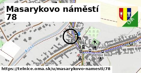 Masarykovo náměstí 78, Telnice