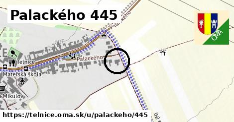 Palackého 445, Telnice