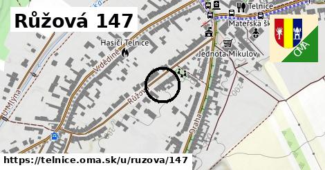 Růžová 147, Telnice