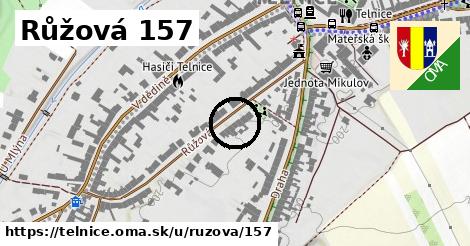 Růžová 157, Telnice