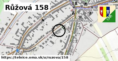 Růžová 158, Telnice