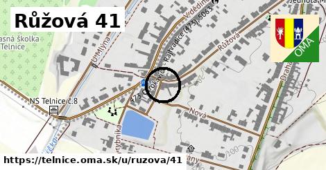 Růžová 41, Telnice