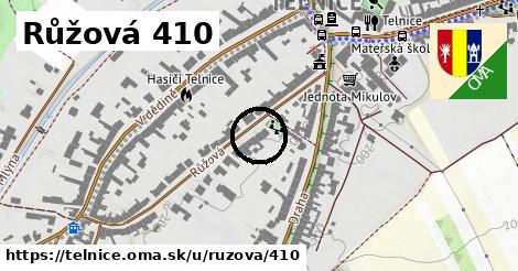 Růžová 410, Telnice