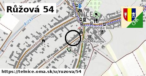 Růžová 54, Telnice