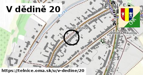 V dědině 20, Telnice