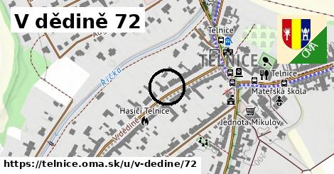 V dědině 72, Telnice