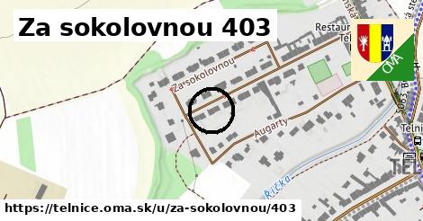 Za sokolovnou 403, Telnice