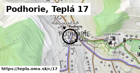 Podhorie, Teplá <span class="supisne">17</span>