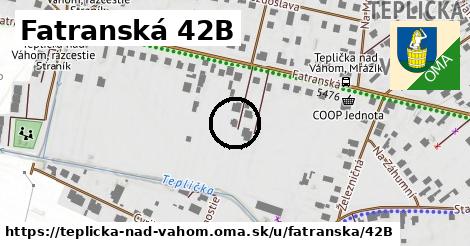 Fatranská 42B, Teplička nad Váhom
