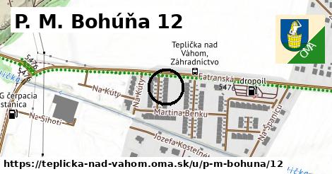 P. M. Bohúňa 12, Teplička nad Váhom