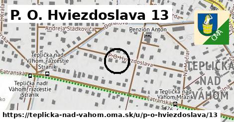 P. O. Hviezdoslava 13, Teplička nad Váhom